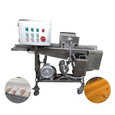 China Chips Fish Finger Hamburger Battering Machine Breading Hamburger Beating Machine for sale