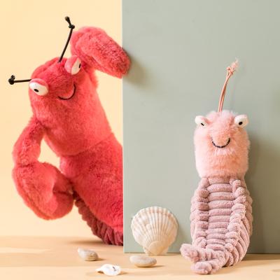 China Hot Selling Cute Gift Sea Animal Sound Doll Crawfish Crayfish Lobster Plush Toys For Children's Gifts for sale