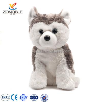 China Cuddly Custom Soft Plush Doll Plush Toy Gift Siberian Husky Puppy for sale