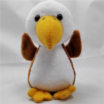 China Up To 36 Months Fashion Key Chain Mini Plush Toy Custom Cute Soft Cute Eagle Eagle for sale