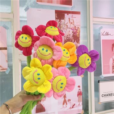 China Valentine's Day Gift 30cm Valentine's Day Gift 12inch Soft Toy Stuffed Plush Toy Colorful Flower Lovely for sale