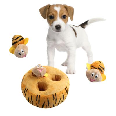 China Creative Customized Plush Doll Product Customized Pet Supplies Squeaky Interactive Pet Plush Toy For Dog for sale