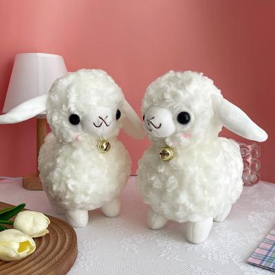 China Decoration Amazon Custom Hot Sale White Soft Cute Sheep Style Plush Stuffed Toys for sale