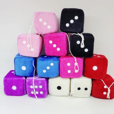 China Amazon Hot Sale LOGO Plush Stereoscopic Pendant Square Dies Customized Decoration Customized for sale