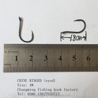 China Cheap Size 3 High Carbon Steel Banded Factory Fish Hook Chinu Price With Good Quality for sale