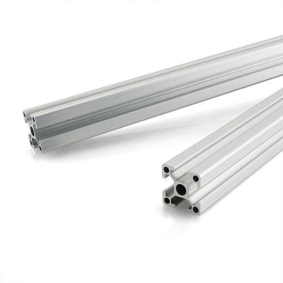 China Decorations China SUPPLIER ALUMINUM black light profile 4040 aluminum led custom led tube aluminum profile rail for sale