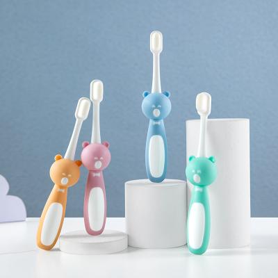 China 2021 Eco-freindly Baby And Kids Oral Tongue Toating Toothbrush Baby Clean Staff for sale