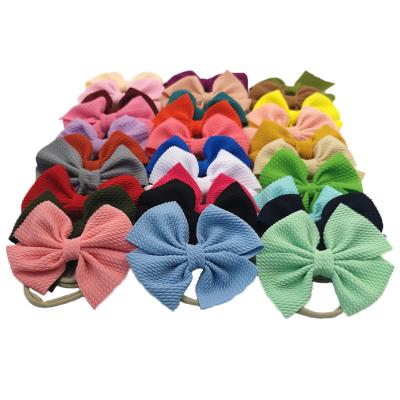 China Wholesale Soft Fashion Headband Girls Headband Cute Baby Headwraps Baby Headwraps for sale