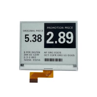 China partial refresh 4.2inch BW black white red 400x300 e-paper module e-ink display screen for table card Price tags 4.2inch for sale