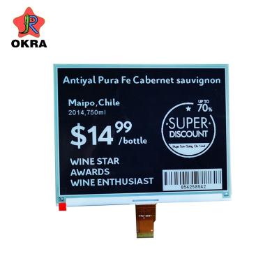 China OKRA 5.83inch BW black white 640*480 Low Consumption e-paper module e-ink display screen EPD 5.83inch for sale