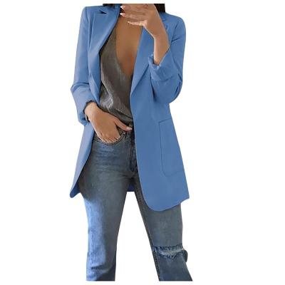 China Anti-wrinkle Outwear women blazers winter coat business work plus size women's fashion coats ladies blazers for sale