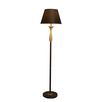 China Lighting Works Modern Minimalist Black With Gold Floor Position Lamp For Living Room And Office for sale