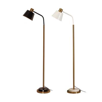 China Contemporary RTS Living Room Bedroom Sofa Side Modern Metal Floor Lamp For Reading for sale