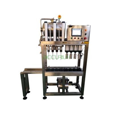 China Semi-automatic Food Filling Machine Beer Boot Filling and Capping Machine for sale