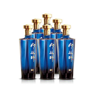 China Wholesale 500ml Chinese Baijiu Liulin Zui Good Liquor Bottle Water Quality Factory Directly for sale