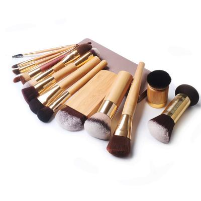 China 14 Pieces Skin-friendly Makeup Brushes Makeup Brush Set Logo Makeup Brush Set High Quality for sale