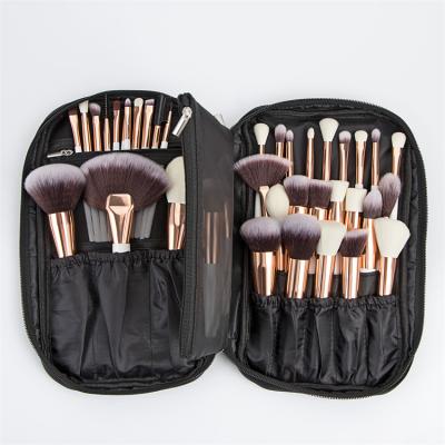 China Professional Makeup Artist Brushes Makeup Artist Brushes Private Label Beauty Rose Gold Cosmetic White Makeup Brushes for sale