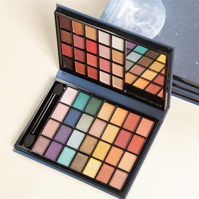 China Waterproof Loose Eyeshadow Palette No Logo Eyeshadow Palette Cosmetics for sale