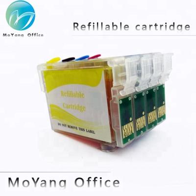 China Re-manufactured MoYang T1331 refillable ink cartridge compatible for Epson N11/NX420/NX125/T12/T22/TX120/TX129 pen printer for sale