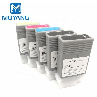 China COMPATIBLE MoYang large format printer for canon pfi-102 compatible ink cartridge for sale