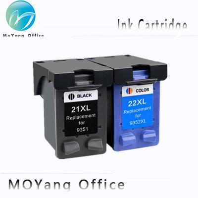 China Compatible Good Printing Effect Compatible Printers MoYang Ink Cartridge For Hp 21 22 With For HP Reset Chip for sale