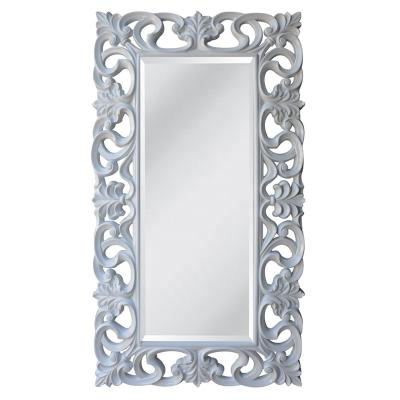 China Contemporary Baroque Luxury Espejos Wall Hanging Frame Mount / Floor Standing Mirror Decor for sale