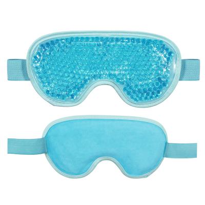 China 2022 non-toxic new style ice pack eye treatmentsleep nap gel ice pearl eye mask for sale