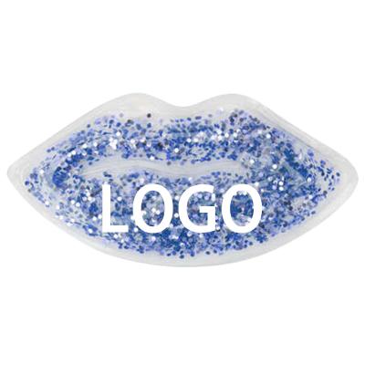 China For Beauty BSG Custom Logo Lip Shape Magic Face/Body Therapy Reusable Gel Pack Cold-Hot Ice Packs for sale