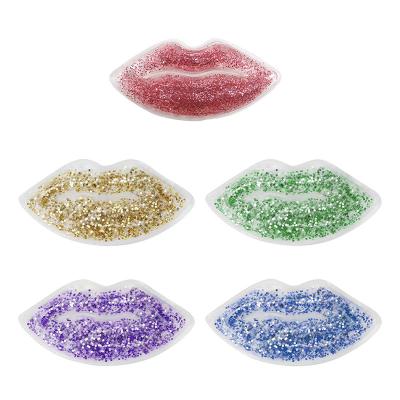 China 2022 Adjustable Cool Hot And Cold Shape Reusable Ice Pack Lip Wrappers Ice Gel Pack With Logo Print for sale