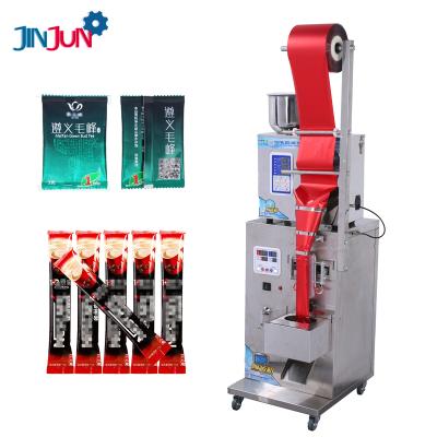 China JINJUN Multifunctional Food Vibration Weighing Small Salt Sugar Stick Packing Pocket Coffee Machines for sale