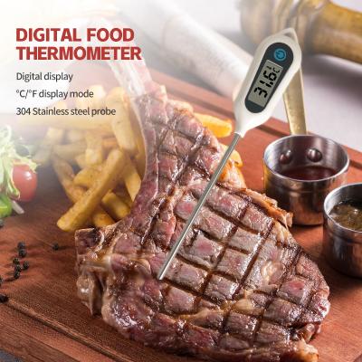 China C/F Switch Digital Kitchen Meat Thermometer Household Instant Read Liquid Milk Oil BBQ Thermometer Cooking Tools Food Thermometer for sale