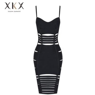 China New Anti-Static Sexy Bandage Strap Dress Summer Women Clothing for sale