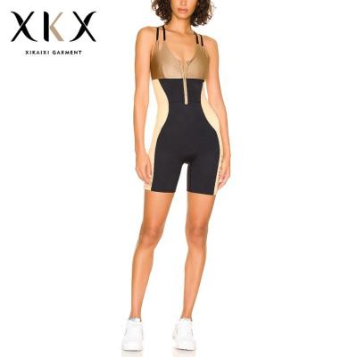 China 2022 Summer New Fashion Sexy Strap Sports Overalls Sleeveless Backless Casual Overalls QUICK DRY for sale