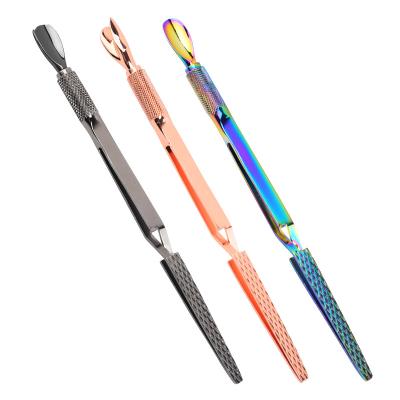 China Multifunctional Manicure Care Professional Supply Nail Shaping Type Nail Tweezers X Care Tools for sale