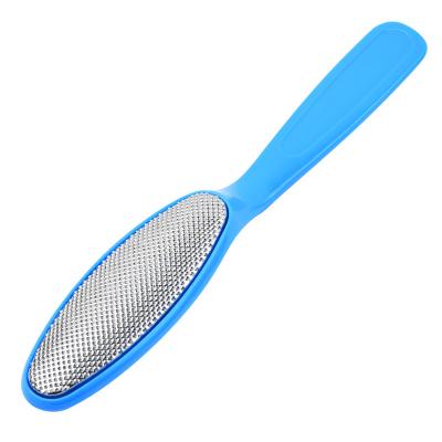 China Professional Non-variable Pedicure Folder Stainless Steel Feet Skin Care Tools Plastic Foot File for Remove Horny Dead Skin for sale