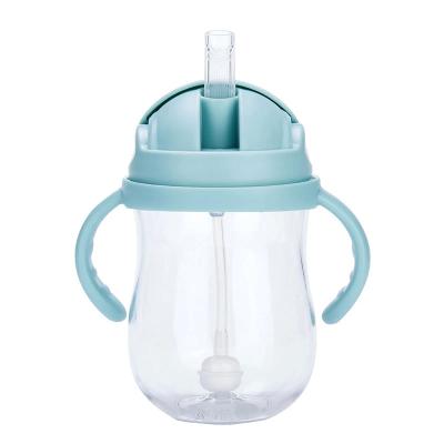 China Custom Infant Sippy Cup Anti Choke Silicone Straw Cup No Toxic for sale