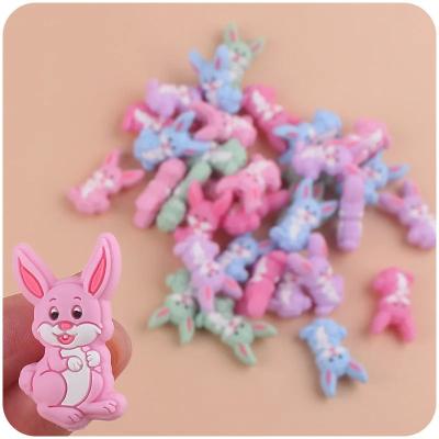 China Hot Sale Eco Friendly Soft Funny Shape Toy Making Baby Chew Other Loose Animal Silicone Focal Beads for sale