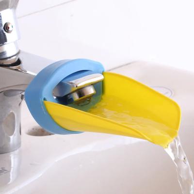 China Washing Hands Cute Colorful Cartoon Crab Whale Baby Kids Faucet Extender for sale