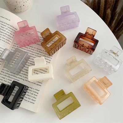 China Sporty Korean Small square folder side clip Multiple Colour Woman New fashion hairpin wholesale for sale