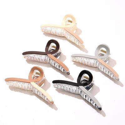 China Fashion High Quality Elegant Large Size Hair Accessories Acrylic Acetate Hair Claw Clips For Women Girls for sale