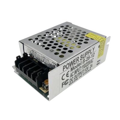 China 220v to 12v led driver 2a 24w 12volt 25w indoor use power supply cctv power supply S-25-12 for sale