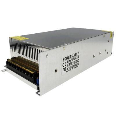 China Block THT 220V 110V Led Switching Power Supply 110v1200w 110v 242*125*65MM Power Supply for sale