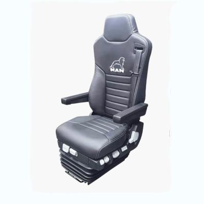 China Business / NEW 2022 Luxury Air Suspension Driver Seats Leather Use For Bus / Luxury Heavy Duty / Boat / Tractor for sale