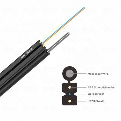 China FTTH cable wire FTTH KNOFC KNOFC fiber optic drop cable 1km indoor outdoor price for sale