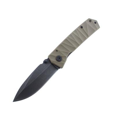 China High Quality Portable Sharpness Stainless Steel Group of Ten Handle Pocket Survival Camping Knife for sale