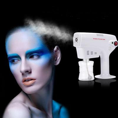 China Eco-Friendly Upgraded Nano Vapor Gun, Handheld Blue Light Sprayer for Clothes, Vehicle, Office, Home, Hair Care for sale