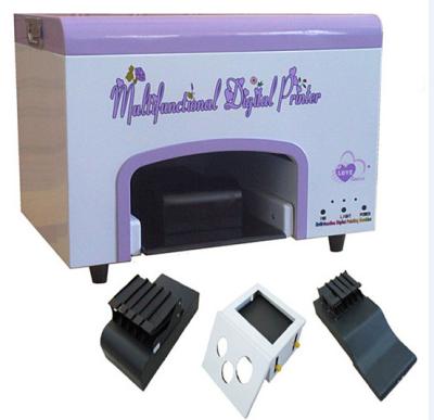 China Multi - Function Digital Nail Printing Machine For Egg , Fruit , Rose Print for sale