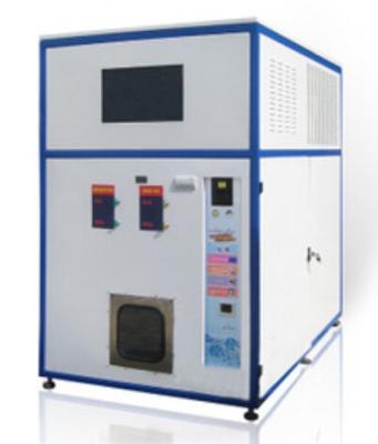 China Outdoor Ice Cube Vending Machine For Bulk Ice / Bag Ice Making Food Grade for sale