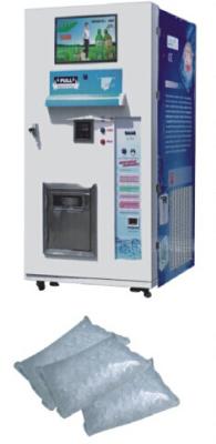 China Pure Ice Vendor Machine / Vending Machine 24 Hour ICE Automatic Ice Bagging Machine for sale