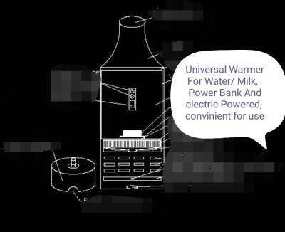 Cina Dispositivo di raffreddamento e scaldino portatili di viaggio di Homehold per calore ed acqua di raffreddamento, latte in vendita